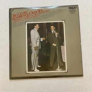 Tommy Dorsey I’m Gettin’ Sentimental Over You Vinyl LP Frank Sinatra
